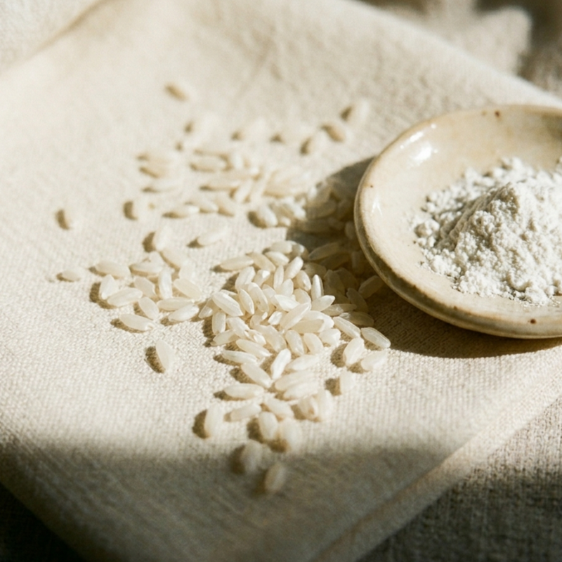 Amidon de riz biologique